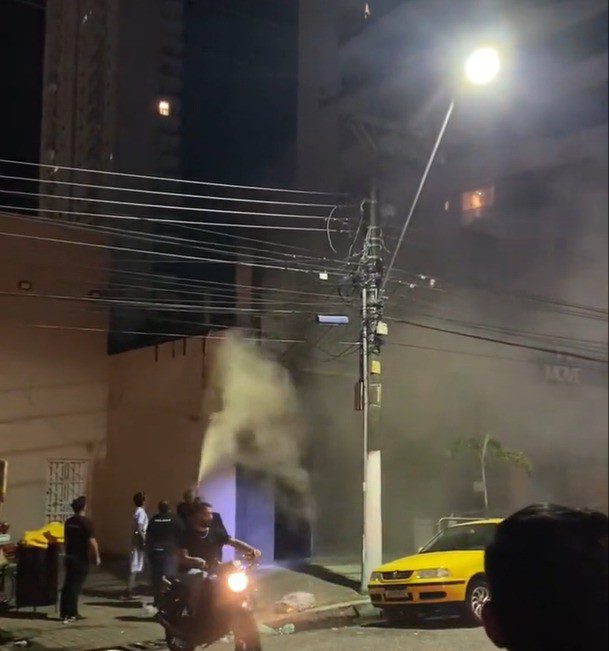 Princípio de incêndio atinge casa noturna em Belém