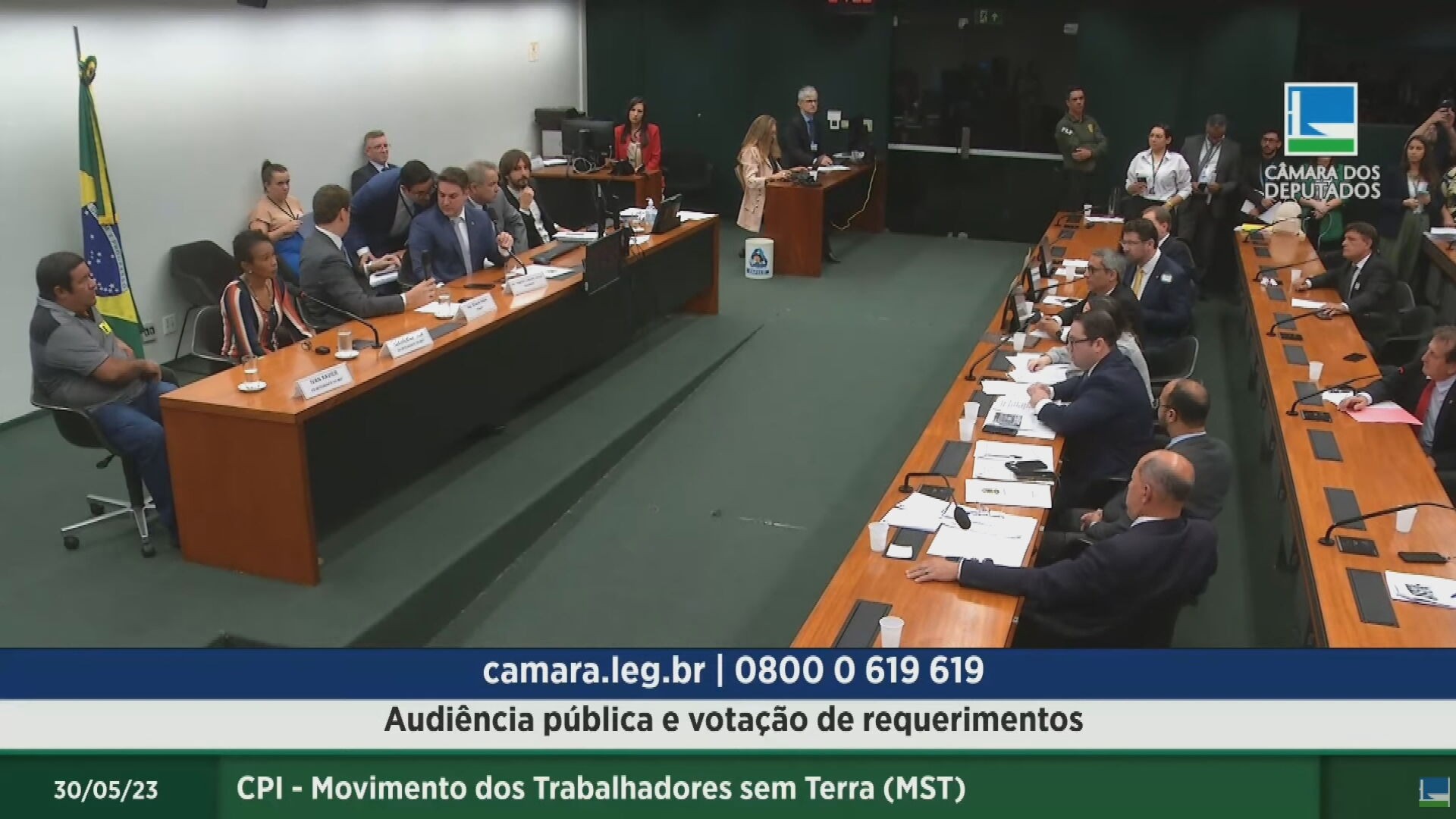 Barroso suspende depoimentos de servidores de Alagoas na CPI do MST na Câmara
