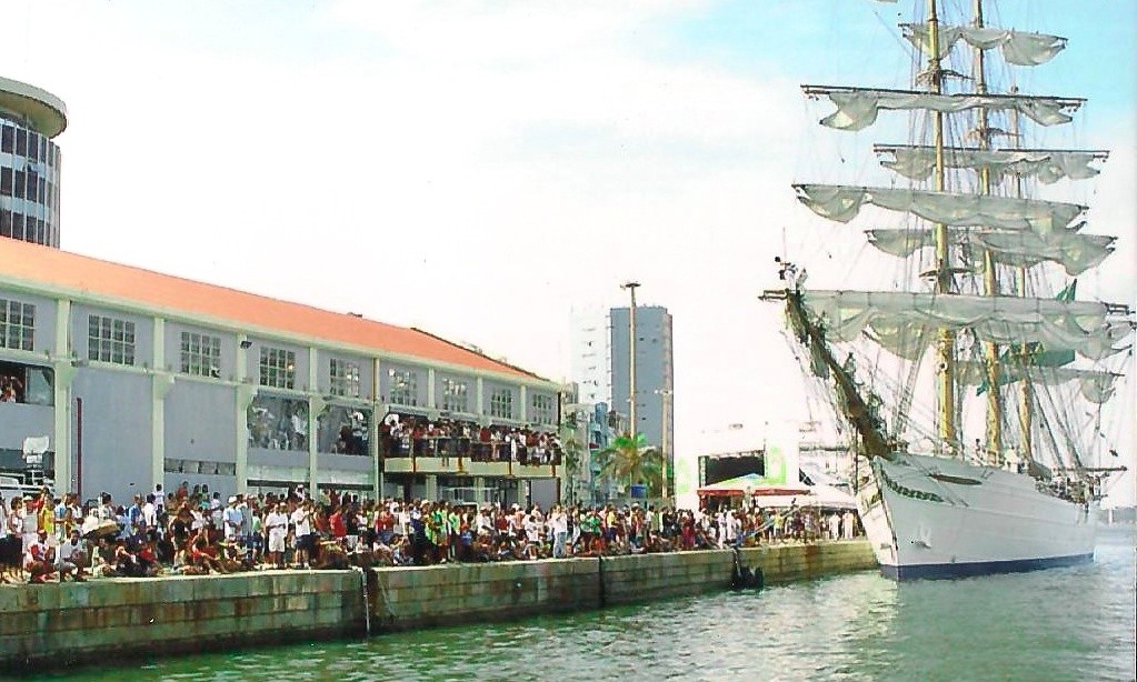 Depois da 6 anos, navio Cisne Branco volta a participar da Regata Recife-Fernando de Noronha, anuncia capitão dos Portos