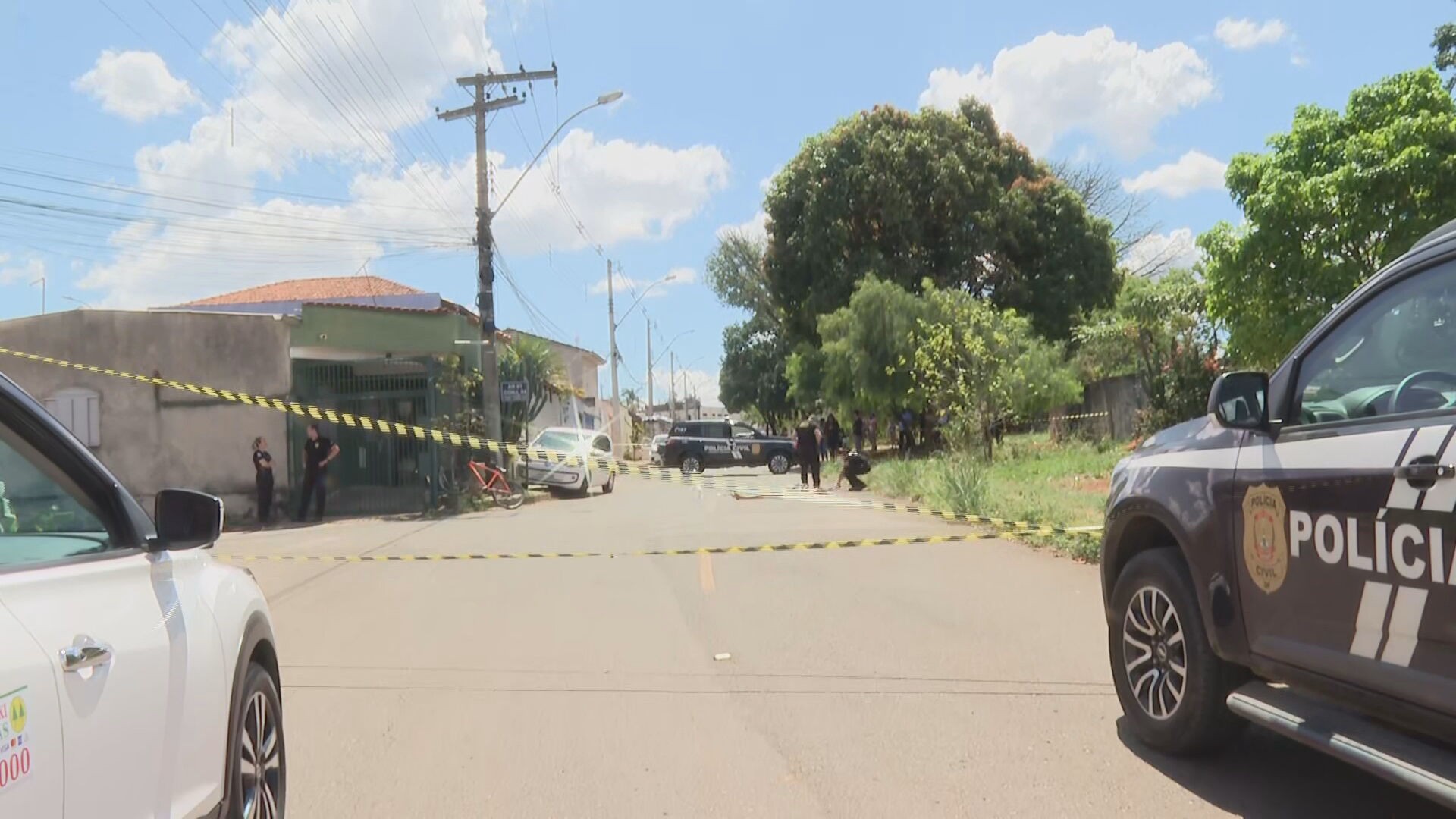 Mulher é morta a tiros em via pública na região de Sobradinho, no DF