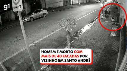 Homem é morto pelo vizinho com mais de 40 facadas em Santo André